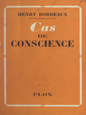 cover image of Cas de conscience